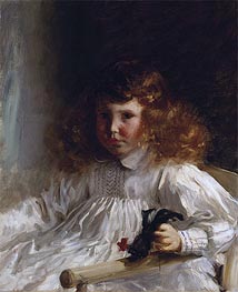 Portrait of Leroy King as a Young Boy | Sargent | Painting Reproduction