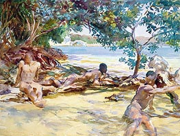 The Bathers | Sargent | Painting Reproduction