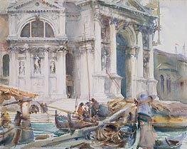 Santa Maria della Salute | Sargent | Painting Reproduction