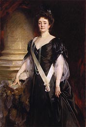 Louise, Duchess of Connaught, 1908 von Sargent | Leinwand Kunstdruck