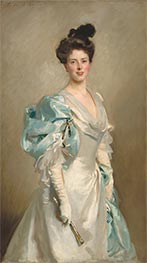 Mary Crowninshield Endicott Chamberlain (Mrs. Joseph Chamberlain), 1902 von Sargent | Leinwand Kunstdruck