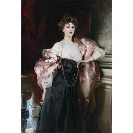 Portrait of Lady Helen Vincent, Viscountess D'Abernon - Sargent