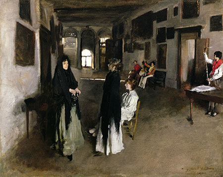A Venetian Interior, c.1880/82 | Sargent