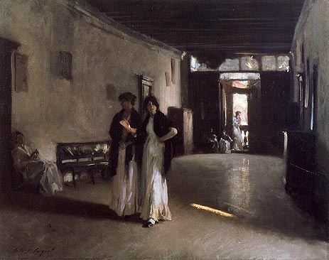 Venetian Interior, c.1880/82 | Sargent