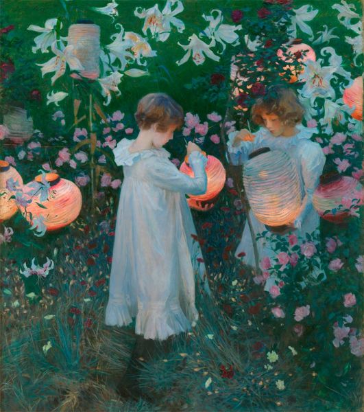 Nelke, Lilie, Lilie, Rose, c.1885/86 | Sargent