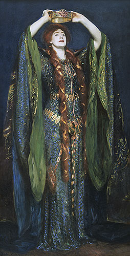 Miss Ellen Terry as Lady Macbeth, 1889 | Sargent | Giclée Leinwand Kunstdruck