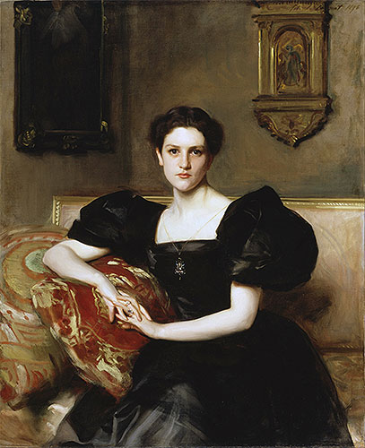 Elizabeth Winthrop Chanler (Mrs John Jay Chapman), 1893 | Sargent | Giclée Leinwand Kunstdruck