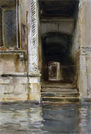 Venetian Passageway, c.1905 | Sargent | Giclée Papier-Kunstdruck