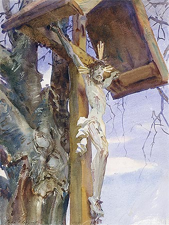 Tyrolese Crucifix, 1914 | Sargent | Giclée Paper Art Print