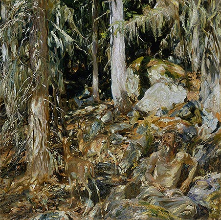 The Hermit (Il solitario), 1908 | Sargent | Giclée Canvas Print