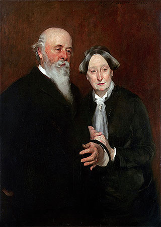 Mr. and Mrs. John W. Field, 1882 | Sargent