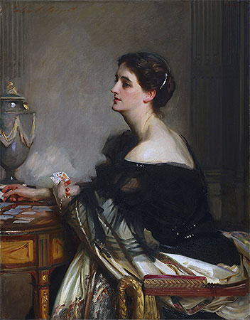 Portrait of Lady Eden, 1906 | Sargent | Giclée Leinwand Kunstdruck