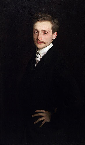 Leon Delafosse, c.1895/98 | Sargent | Giclée Leinwand Kunstdruck