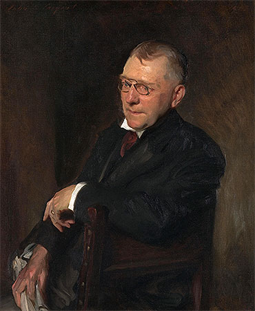 Portrait of James Whitcomb Riley, 1903 | Sargent | Giclée Leinwand Kunstdruck