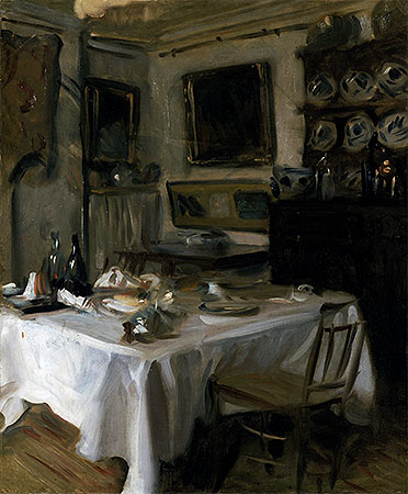 My Dining Room, c.1883/86 | Sargent | Giclée Canvas Print