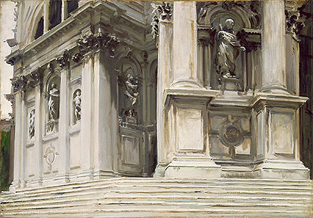 Santa Maria della Salute, Venice, c.1904 | Sargent | Giclée Leinwand Kunstdruck