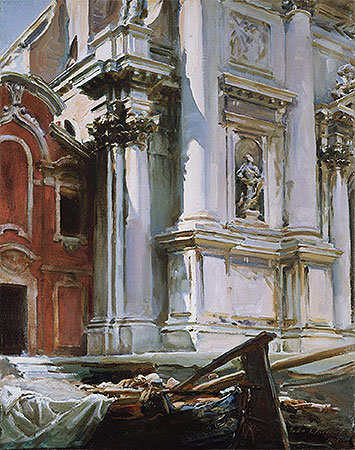 Church of St. Stae, Venice, 1913 | Sargent | Giclée Leinwand Kunstdruck