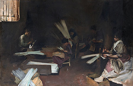 Venetian Glass Workers, c.1880/82 | Sargent | Giclée Canvas Print