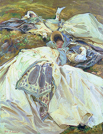 Two Girls in White Dresses, c.1909/11 | Sargent