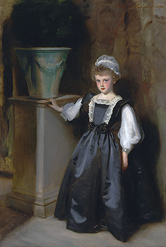 The Honorable Laura Lister, 1896 | Sargent | Giclée Leinwand Kunstdruck
