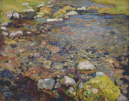 Bach im Val d'Aosta, c.1909 | Sargent