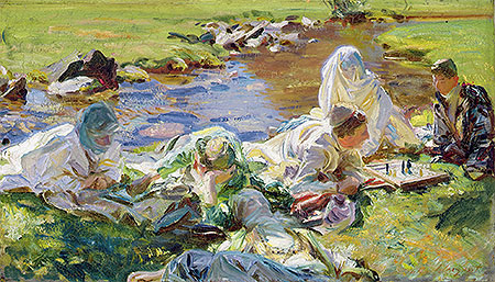 Dolce far Niente, c.1907 | Sargent | Giclée Canvas Print