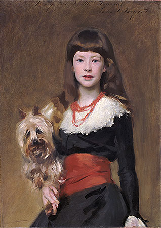 Miss Beatrice Townsend, 1882 | Sargent | Giclée Canvas Print