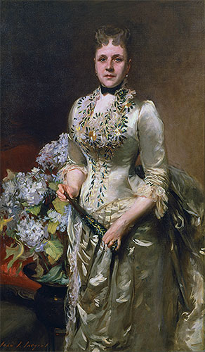 Mrs. Jacob Wendel, 1888 | Sargent | Giclée Canvas Print