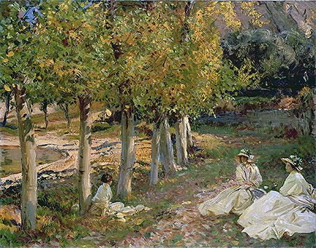 Sargent | Autumn Leaves, 1913 | Giclée Canvas Print