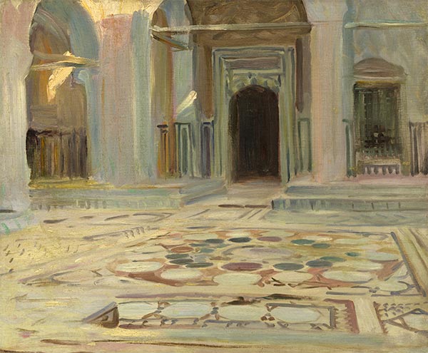 Sargent | Pavement, Cairo, 1891 | Giclée Canvas Print