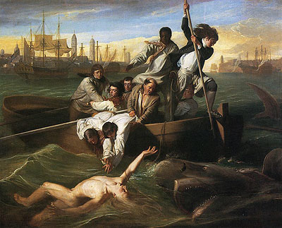 Watson and the Shark, 1778 | John Singleton Copley | Giclée Canvas Print