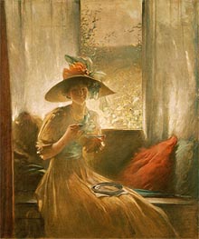 The Gossip | John White Alexander | Painting Reproduction