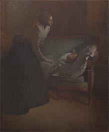 John White Alexander | La Mere, 1900 | Giclée Canvas Print