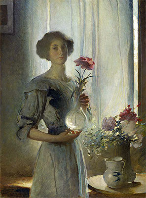 Juni, c.1911 | John White Alexander | Giclée Leinwand Kunstdruck