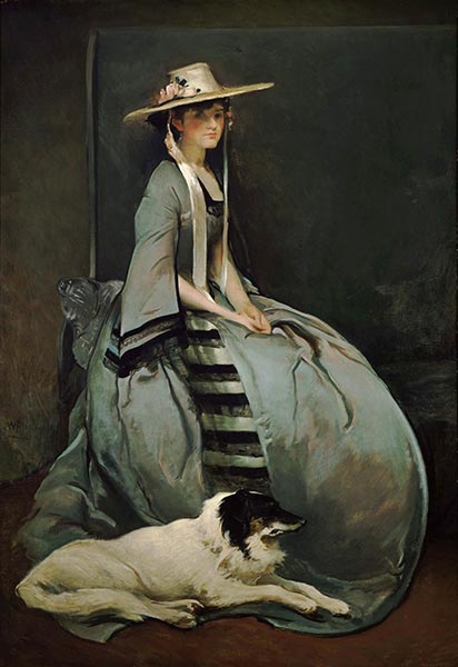 Aurora Leigh, 1904 | John White Alexander | Giclée Leinwand Kunstdruck