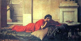 The Remorse of Nero after the Murder of his Mother, 1878 von Waterhouse | Leinwand Kunstdruck