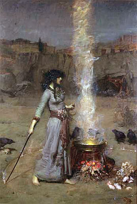 The Magic Circle, 1886 | Waterhouse