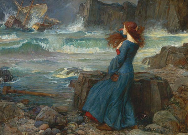 Miranda - Der Sturm, 1916 | Waterhouse
