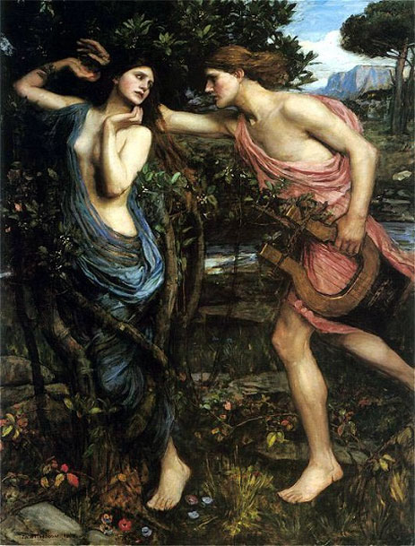 Apollo and Daphne, 1908 | Waterhouse | Giclée Canvas Print