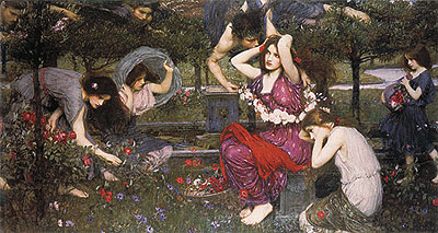 Flora und die Zephyre, 1897 | Waterhouse