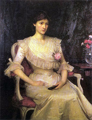 Miss Margaret Henderson, 1900 | Waterhouse | Giclée Leinwand Kunstdruck