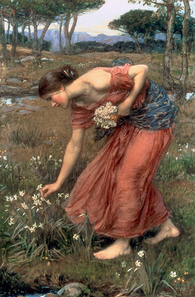 Narcissus, 1912 | Waterhouse | Giclée Canvas Print
