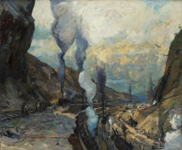 Culebra Cut, 1913 | Jonas Lie