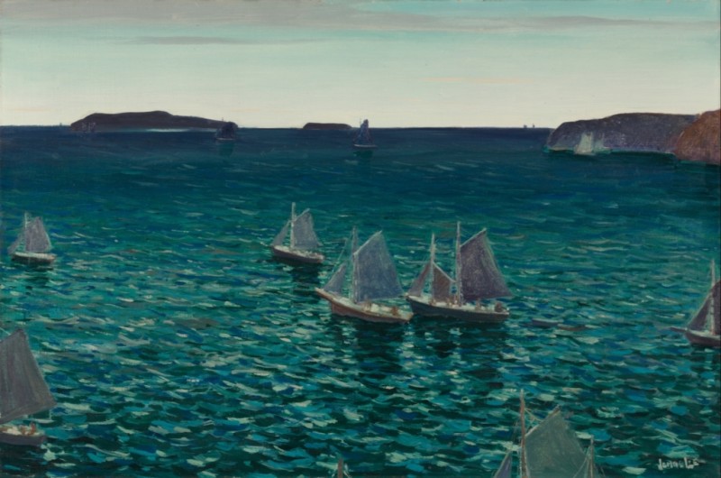 Out to Sea, 1924 | Jonas Lie | Giclée Canvas Print