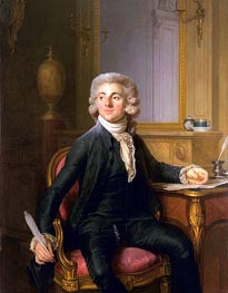 Joseph-Siffred Duplessis | Portrait of a Gentleman (Jean-Baptiste-Francois Dupre) | Giclée Canvas Print