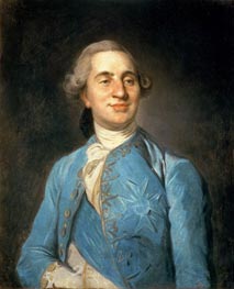 Joseph-Siffred Duplessis | Portrait of Louis XVI | Giclée Canvas Print