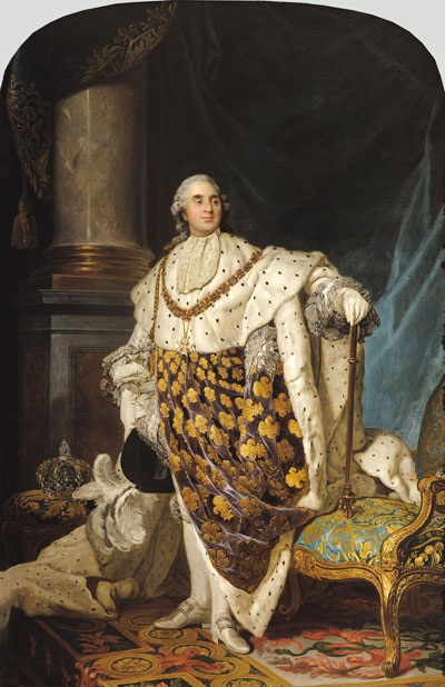 Ludwig XVI. im Krönungsornat, a. 1774 | Joseph-Siffred Duplessis