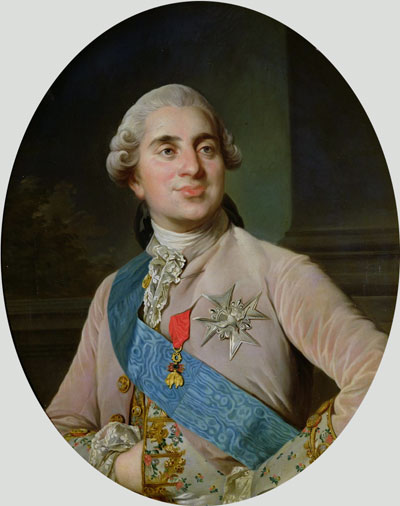 Joseph-Siffred Duplessis | Portrait medallion of Louis XVI, 1775 | Giclée Canvas Print