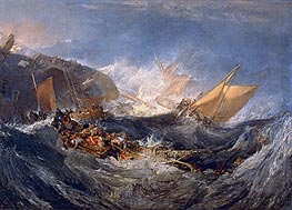 The Wreck of a Transport Ship | J. M. W. Turner | Gemälde Reproduktion