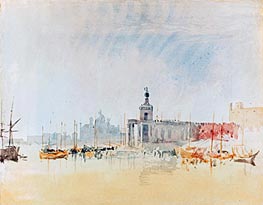 J. M. W. Turner | Venice: The Punta della Dogana with the Zitelle in the Distance | Giclée Paper Print